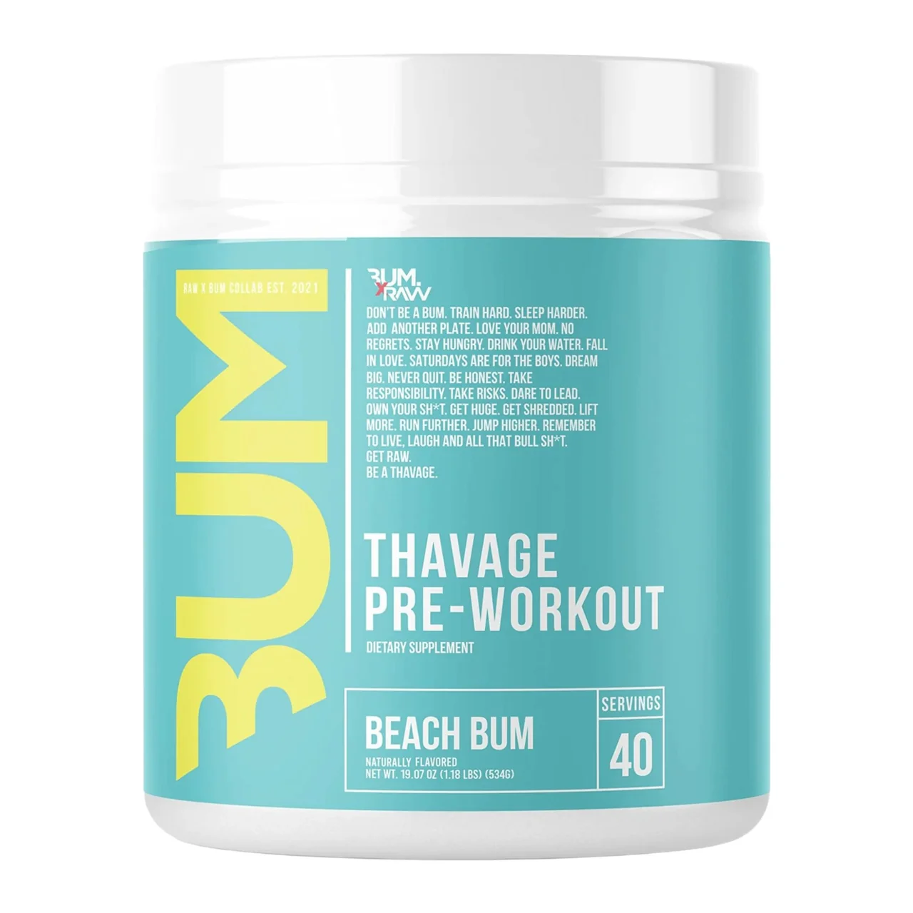 BUM - PreWorkout - Image 3